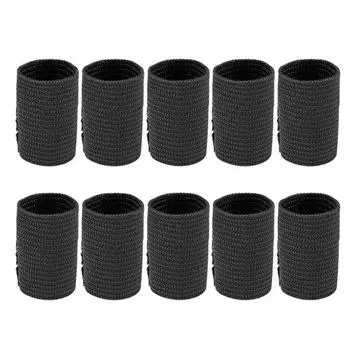 10 шт. Спортивный наперсник для пальца, защита большого пальца, эластичная дышащая лента для пальцев для баскетбола, тенниса, спортзала