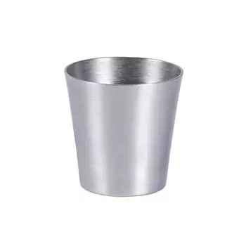 10 шт. стакан для ликера из нержавеющей стали, стаканы для рюмок, портативный стакан для питья, стакан для спиртных напитков