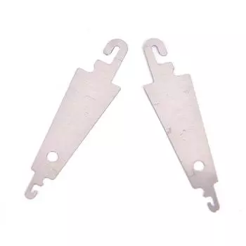 10 шт. стальной крючок, нитевдеватель для ручной вышивки лентой, крестообразный инструмент