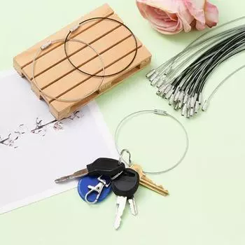 10 шт. стальных проволочных шнуров для браслетов для самостоятельного изготовления ювелирных изделий, идеально подходящих для браслетов, брелоков, аксессуаров для рукоделия, набор для изготовления браслетов, принадлежности для изготовления браслетов 10pcs