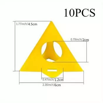 10 шт. стойка для краски, мини стойка для краски, треугольный инструмент для краски, ножки для деревообработки, деревообрабатывающие принадлежности для деревообработки 10 pieces