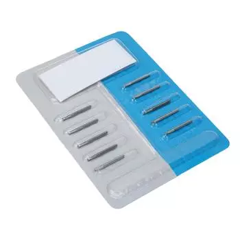 10 шт. Стоматологические боры Профессиональные вольфрамовые стальные сверла Сменный аксессуар для высокой скорости