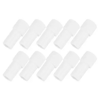 10 шт. Стоматологический слюноотсос Эжектор Сильный к Слабому Переходник-коннектор Адаптер 11 мм к 6,5 мм