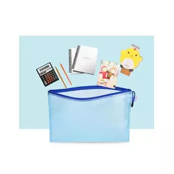 10 шт., сумка для хранения канцелярских принадлежностей, сетчатая папка на молнии, карманная папка, школьные канцелярские принадлежности, канцелярские принадлежности J-60