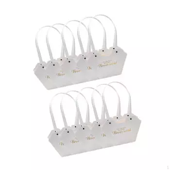 10 шт. сумочки-бабочки, ручные коробки, сделай сам, цветочный материал, букет, упаковка, сумка, коробка белый