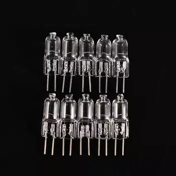 10 шт супер яркий G4 12 В 20 Вт вольфрамовая галогенная лампа освещение лампочка