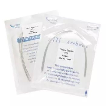 10 шт. суперэластичная NiTi круглая овальная верхняя/нижняя зубная ортодонтическая дуга 016 Bottom Teeth