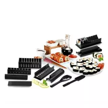 10 шт. суши-мейкер DIY суши рисовая роликовая форма для суши кухонные инструменты для приготовления пищи чёрный