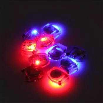 10 шт. свет для обуви движение столкновение свечение электроника лампы аксессуары вибрирующий свет обувь части