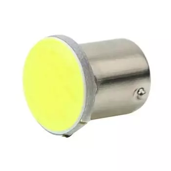 10 шт. светодиодных лампочек P21W 1156 Ba15s 1157 Bay15d для указателей поворота COB 12 В 6000 К белого цвета для автоматического резервного копирования, стояночного тормоза 1156 ba15s P21W белый