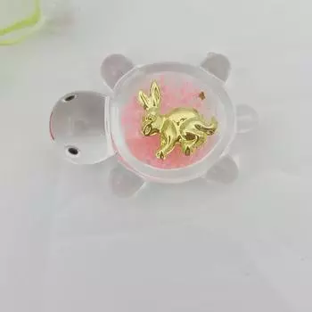 10 шт. светящиеся мини-фигурки двенадцати зодиакальных черепах, декор для аквариума, светящиеся в темноте фигурки, садовый микроландшафтный орнамент 10PCS