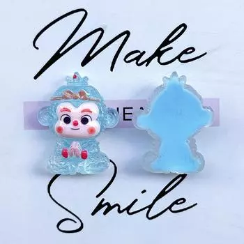 10 шт. светящиеся мини-обезьянки мох микропейзаж миниатюрные фигурки обезьян сказочные садовые аксессуары домашний декор светящиеся темные игрушки 10Pcs