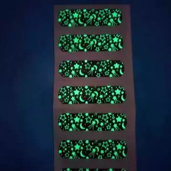 10 шт. светящиеся повязки для детей и взрослых, светящиеся в темноте, мультяшные повязки для ран, аксессуары для экстренной помощи, уход за детьми