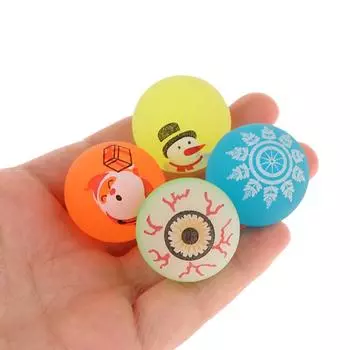 10 шт. светящиеся в темноте глазные яблоки 32 мм надувные мячи товары для Хэллоуина игрушки ужас светящийся мяч детские игрушки подарок Luminous Eyeballs