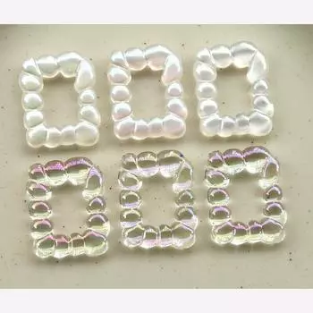 10 шт. Symphony Ab кружева полые рамки Diy смоляные аксессуары серьги шпилька чехол для мобильного телефона материал