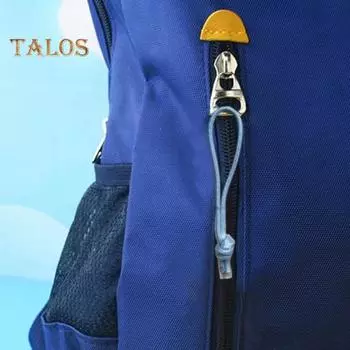 10 шт. тактических шнуров для застежек-молний, удлинители для застежек-молний с термоусадочной трубкой, сменные бирки для застежек-молний для одежды, багажа, рюкзаков серый