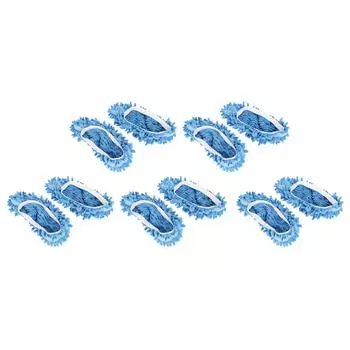 10 шт. тапочки для швабры из синели многофункциональные тапочки для уборки пола аксессуары для пылесоса Blue коричневый