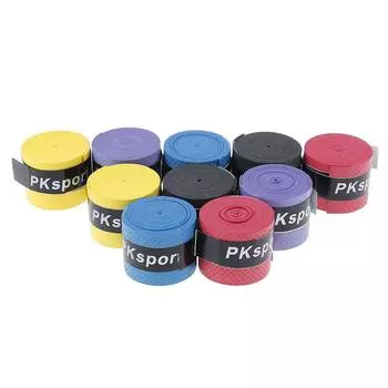 10 шт., теннисная ракетка для сквоша, лента, лента для удочки, повязка для пота, ручка для пота onesize