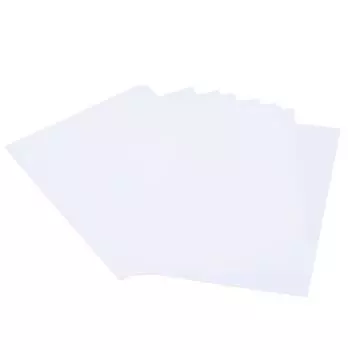 10 шт. термоусадочная пленка BOPS термоусадочная пленка двусторонняя печать расписанные вручную аксессуары(белый )