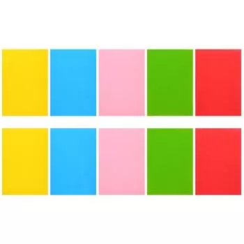 10 шт. термоусадочная пленка матовая термоусадочная цветные карандаши расписанные вручную листы