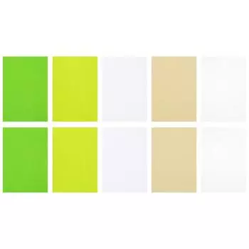 10 шт. термоусадочная пленка матовая термоусадочная цветные карандаши расписанные вручную листы ручной работы