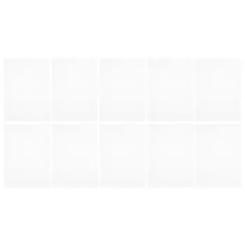 10 шт. термоусадочная пленка полупрозрачная матовая термоусадочная расписанная вручную лист 0,2 мм 2029#