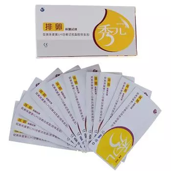 10 шт. тест-полоски для определения овуляции, палочка для определения фертильности, автоматическое распознавание one size