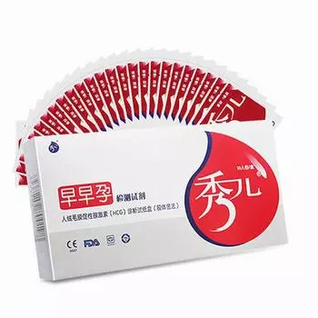 10 шт. тест-полоски на ранние сроки беременности, 5-минутные результаты, тест-полоски высокой точности