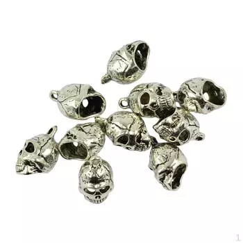 10 шт. Тибетский скелетный полый кулон на Хэллоуин