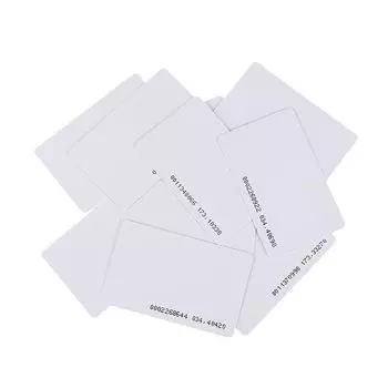 10 шт. Tk4100 125 кГц Rfid-карты Proximity Id-карты токен-тег ключ-карта для системы контроля доступа и карт посещаемости белый