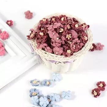 10 шт., тканевый искусственный цветок, многоцелевой практический головной убор, венок, искусственные цветы серый