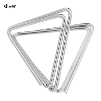 10 шт. Треугольные металлические держатели для карточек, держатели для номеров на свадебных столах, фотоклипсы, подставки для показа картин, настольные украшения