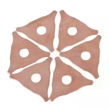 10 шт., треугольные шайбы для вытягивания вмятин на автомобиле, точечная сварка, звездообразные шайбы