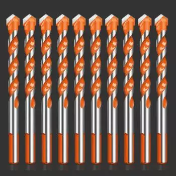 10 шт. треугольные сверла, многофункциональная спиральная дрель, набор ручных инструментов, новый