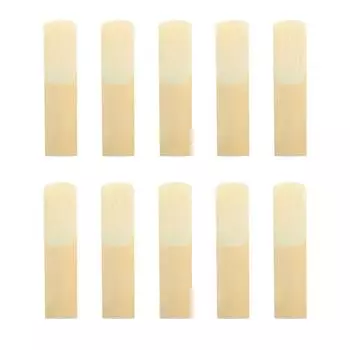 10 шт. трости для саксофона, твердость 2,5, стабильный звук, высокая точность, универсальные трости для альт-саксофона для саксофона