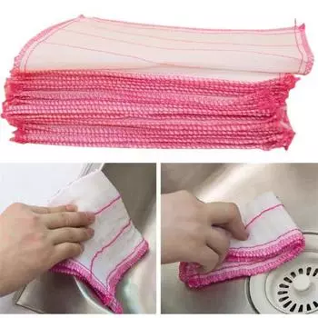 10 шт. тряпка для мытья посуды Прочное универсальное легкое удобное практичное многоцелевое полотенце для мытья посуды для тарелок