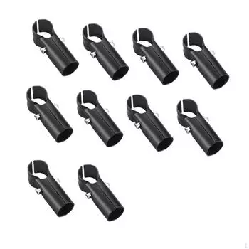 10 шт. трубчатого соединителя из нержавеющей стали диаметром 25 мм, крепежный зажим для трубного фитинга 2 Way