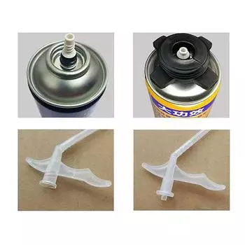 10 шт. трубок для распыления пены, насадка для заполнения зазоров, полиуретановая пена, клеевой пистолет, соединительная трубка, сменная трубка для изоляции своими руками из пены as the picture