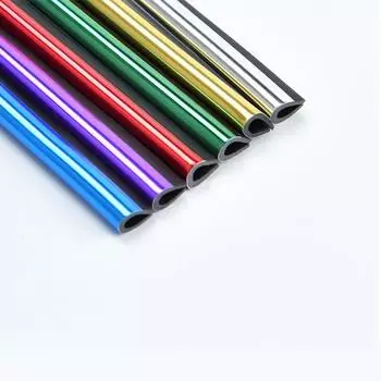 10 шт., U-образная молдинговая накладка на выход кондиционера автомобиля, декоративные полоски 20 см, протектор угла двери автомобиля, стиль автомобиля