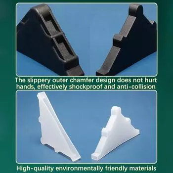 10 шт., угловая защита для линз из закаленного стекла, акриловая угловая пленка для предотвращения столкновений