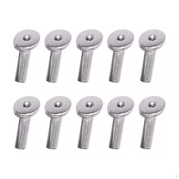 10 шт. угловых втулок, защитных втулок для деревянных столбов, защитных втулок для кабелей, перил для столба 0.16cm 30 degrees