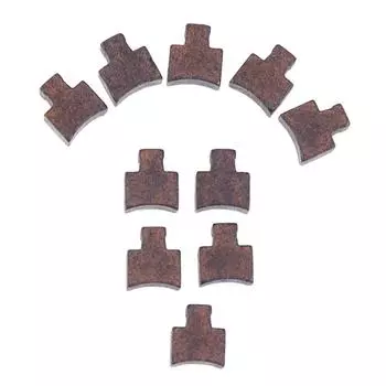 10 шт. угольных щеток для Rs550 Bosch Makita Hitachi Metabo Milwaukee Worx