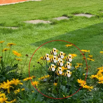 10 шт., украшение для пчелиного сада, смоляный двор, художественные украшения, подарки, скульптура, патио