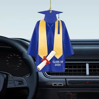 10 шт. Украшение на выпускное платье, рождественские подарки на выпускной для него и ее друзей, акриловое плоское украшение, многоцелевое украшение красный