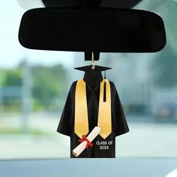 10 шт. Украшение на выпускное платье, рождественские подарки на выпускной для него и ее друзей, акриловое плоское украшение, многоцелевое украшение чёрный