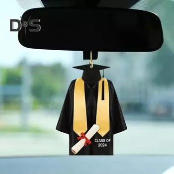 10 шт. Украшение на выпускное платье, рождественские подарки на выпускной для него и ее друзей, акриловое плоское украшение, многоцелевое украшение красный