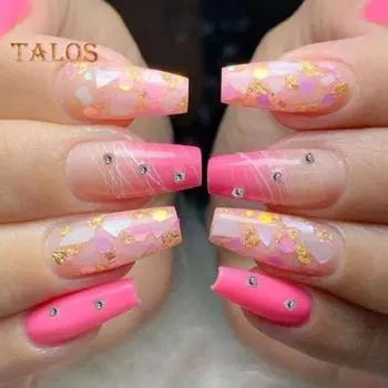 10 шт., украшения для ногтей «сделай сам», креативное сердце любви, искусственный кристалл, 3D подвески, стразы для дизайна ногтей, чехол для телефона, аксессуары для декора, принадлежности для маникюра 4mm