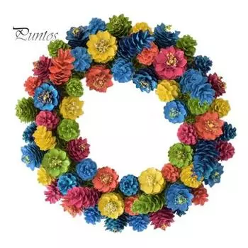 10 шт., украшения из натуральных сосновых шишек, экологически чистые сосновые шишки для рождественских вечеринок, свадеб, поделок своими руками синий