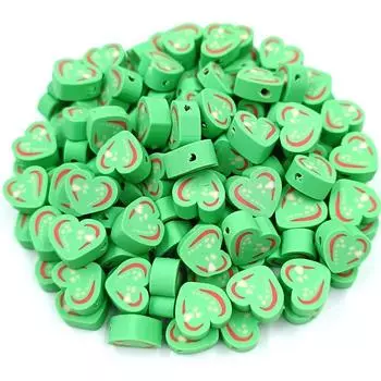 10 шт. украшения, креативные для изготовления ювелирных изделий, мягкие керамические бусины «любовь», свободные бусины в форме сердца, свободные бусины, бусины «сделай сам», материал для рукоделия королевский синий