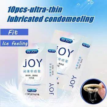 10 шт., ультратонкий водорастворимый мужской презерватив с гиалуроновой смазкой, 5 мл 5ml